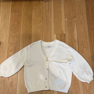 Ann Taylor Women's Ivory Cardigan Sweater